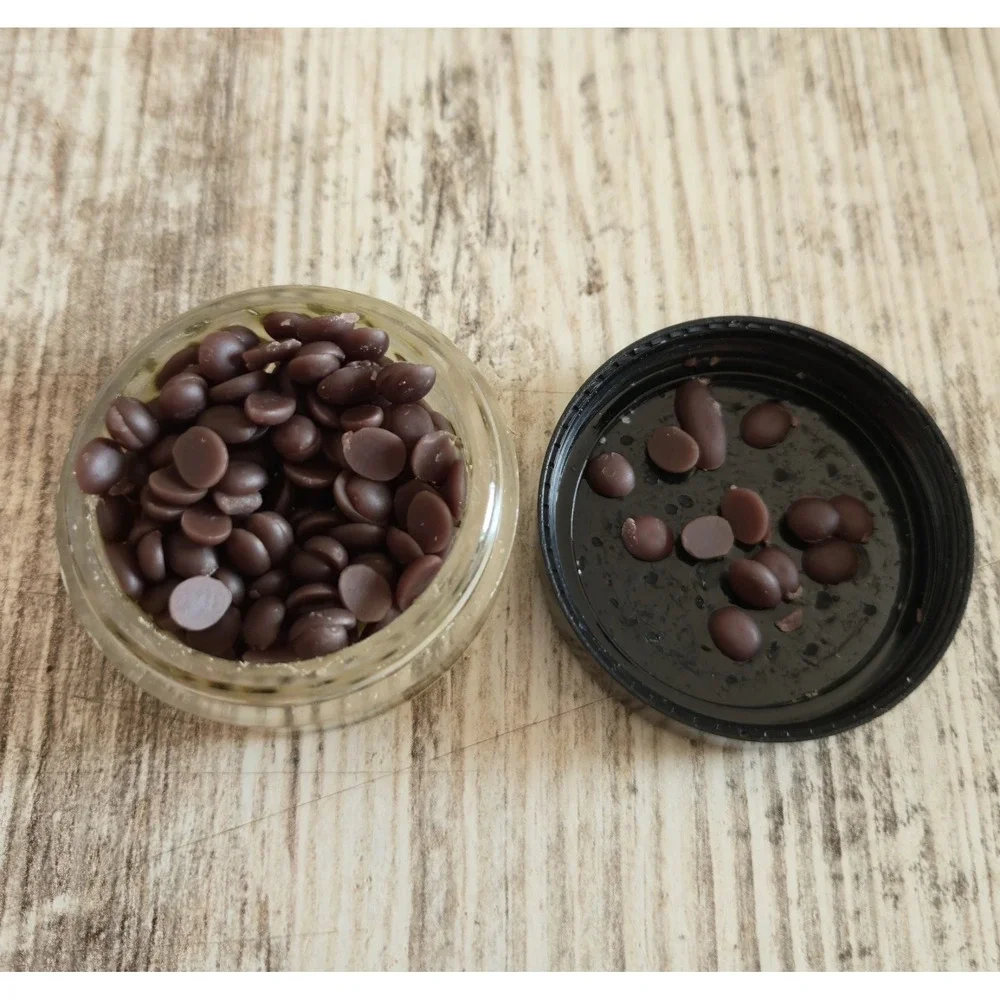 Pink Zebra Coffee Buzz Wax Melt Sprinkles Sample Fragrance Jar 1.125 oz 13043